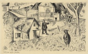 Feierabend (ferieaften) af Albert Bloch