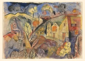 Landsbyboere af Albert Bloch