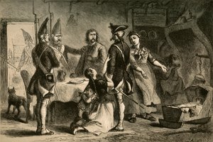 Værnepligt af tyske soldater til tjeneste i Amerika, 1877. af Albert Bobbett