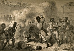 Briterne blev slået tilbage ved Fort Stephenson, 1878. af Albert Bobbett