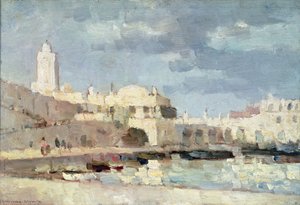 Havnen i Algier, 1876