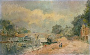 Pont Marie af Albert Charles Lebourg