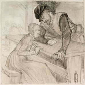 Herr Arnes penge af Albert Edelfelt
