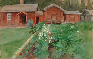 Karlssons hytte af Albert Edelfelt