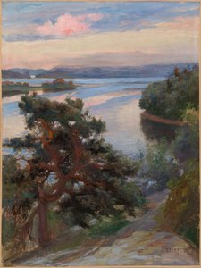 Landskab fra Haikko af Albert Edelfelt