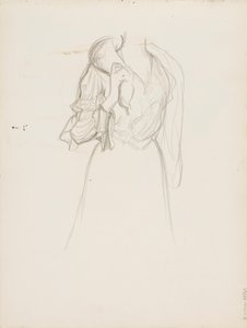 Naishahmo (fru Flore Deschamps) af Albert Edelfelt