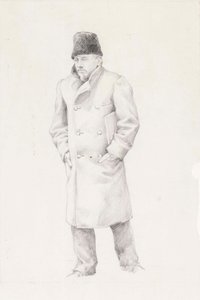 Portræt af en mand af Albert Edelfelt