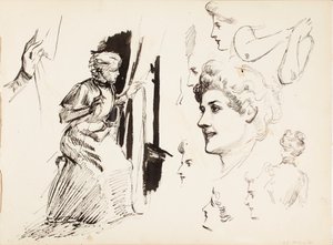 Uden titel af Albert Edelfelt