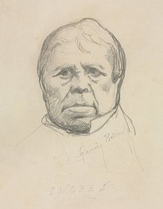 Portræt af Ingres.