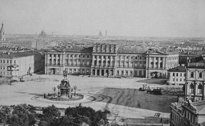 Mariinsky Palace Marie Palace på St Isaacs Square i Sankt Petersborg, 1870