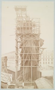 Samling af Frihedsgudinden, Paris, 1883