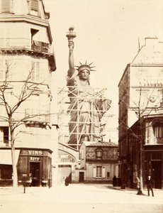 Samling af Frihedsgudinden, Paris 1883