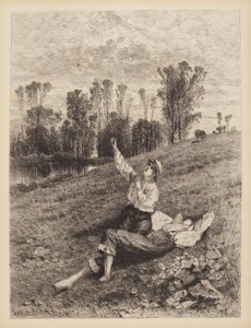 Uden titel (Boys Flying a Kite)