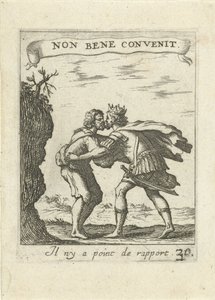 Tigger og konge Moralizing Love Emblems (serietitel) Devises et emblesmes d