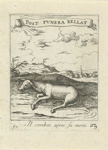 dødt æsel Moralizing Love Emblems (serietitel) Devises et emblesmes d