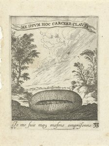 Landskab med kokon Moralizing Love Emblems (serietitel) Devises et emblesmes d