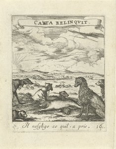 Landskab med hunde Moralizing Love Emblems (serietitel) Devises et emblèmes d
