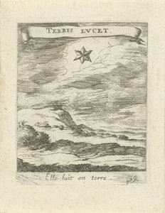 Landskab med stjerne Moralizing Love Emblems (serietitel) Devises et emblèmes d