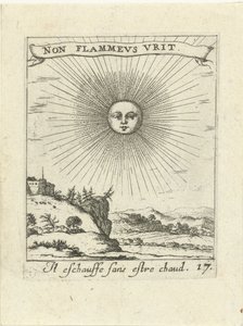 strålende sol Moralizing Love Emblems (serietitel) Devises et emblesmes d