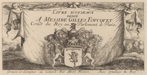 Titelside for "Fuglebog" af Albert Flamen