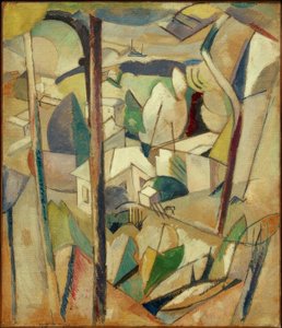 Landskab på Bermuda af Albert Gleizes