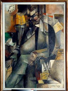 Portræt af Eugene Figuiere, fransk redaktør af Albert Gleizes