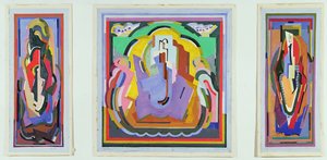 Studie til et triptykon af Albert Gleizes