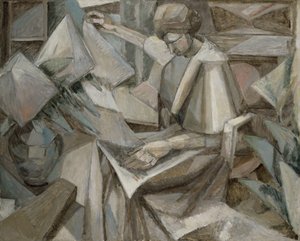 Kvinde med floks af Albert Gleizes