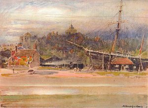 Bådebyggerværft, Rye, 1910