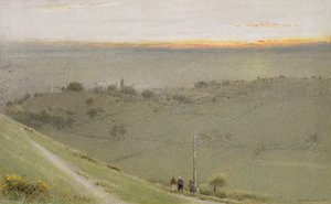 Glastonbury, 1924-25 af Albert Goodwin