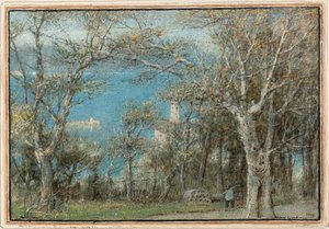 Maggioresøen af Albert Goodwin