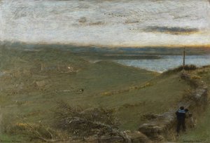 Mortehoe, North Devon af Albert Goodwin