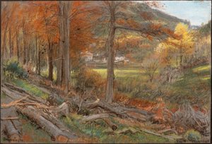 Skotter, Ilfracombe af Albert Goodwin