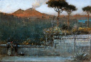Vesuv af Albert Goodwin