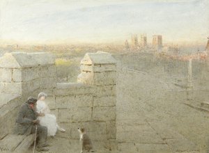 York, oldtidshistorie af Albert Goodwin