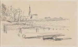 Kronborg set fra vest af Albert Gottschalk