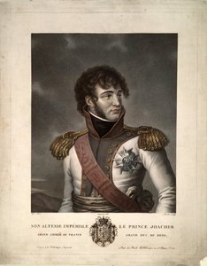 Portræt af Joachim Murat, ca 1806 af Albert Gregorius