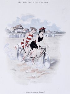 Fordele ved Tander i "Star of the Sea". A. William. Simonis Empis Editions, Paris af Albert Guillaume