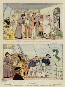 Hvorfor Jones tror på søormen, en komedie i to akter (chromolitho)