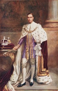 Kong George VI i kroningsdragt