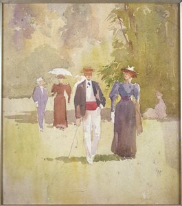 En tur i parken af Albert Henry Fullwood