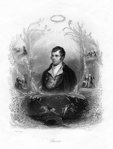 Robert Burns, skotsk digter, 1800-tallet.