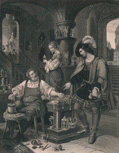 Guldsmedens datter, c1850