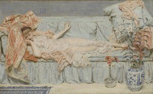 Liljer, 1866 af Albert Joseph Moore