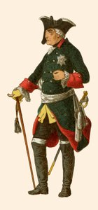 Frederik II, den Store af Albert Kretschmer