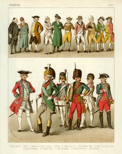 Fransk kostume 1700 af Albert Kretschmer