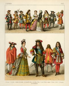 Franske kostumer 1600 af Albert Kretschmer
