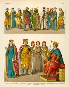 Tysk kostume 1200 af Albert Kretschmer
