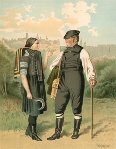 Tysk kostume, Allenburg af Albert Kretschmer