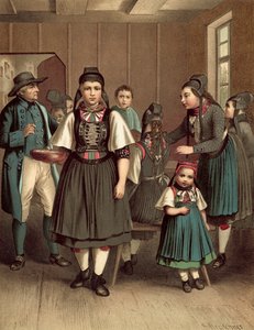 Tysk kostume, Storhertugdømmet Hessen Amt Biedenkopf af Albert Kretschmer